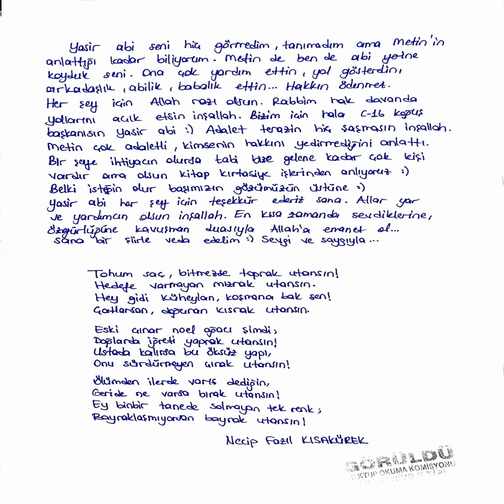 Sizden Gelenler Burcu