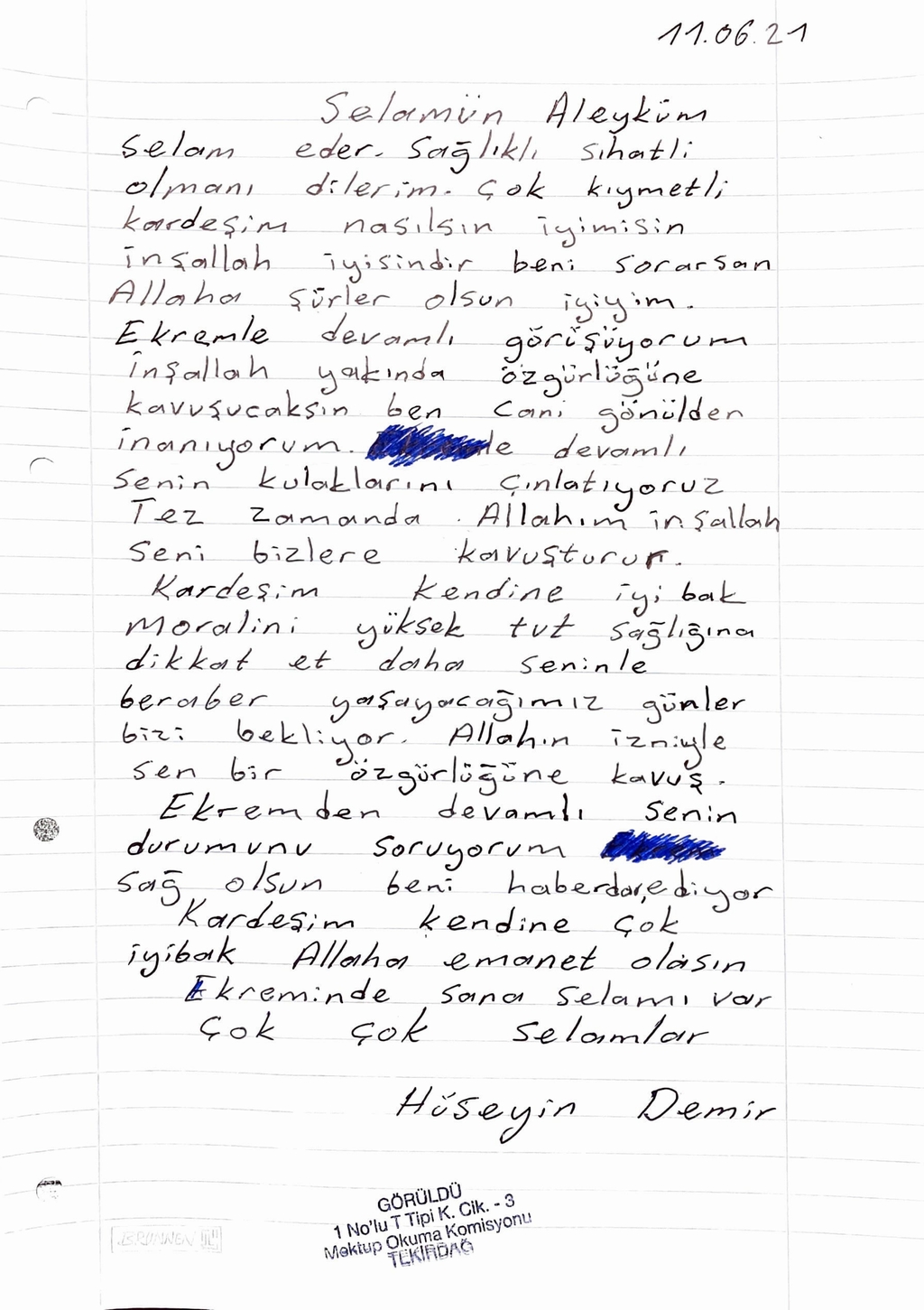 Sizden Gelenler Hüseyin Demir