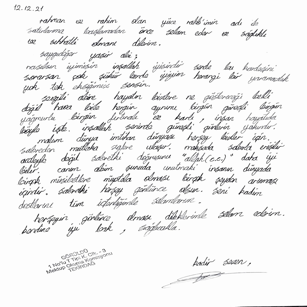 Sizden Gelenler Kadir Sezen