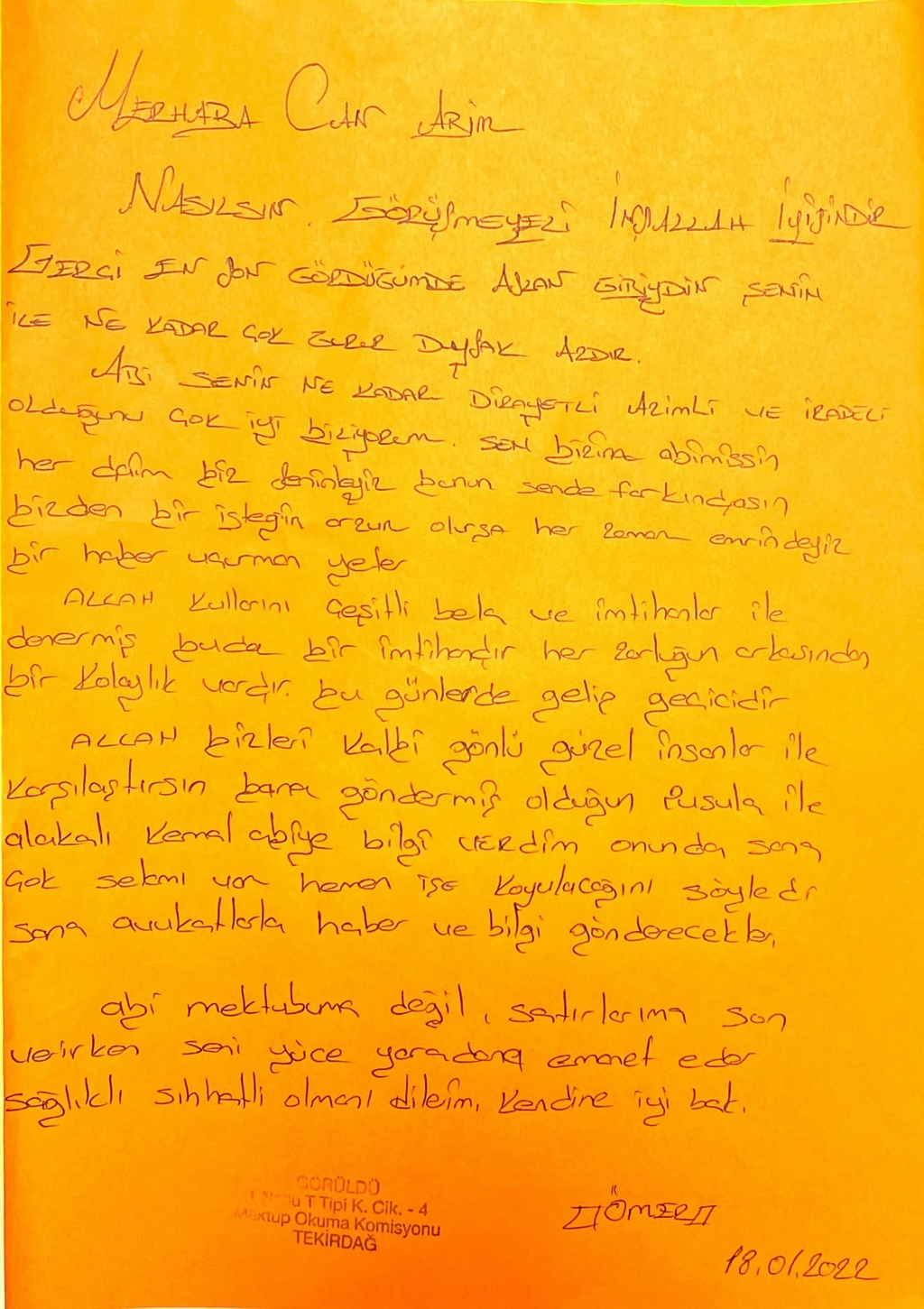 Sizden Gelenler Ömer
