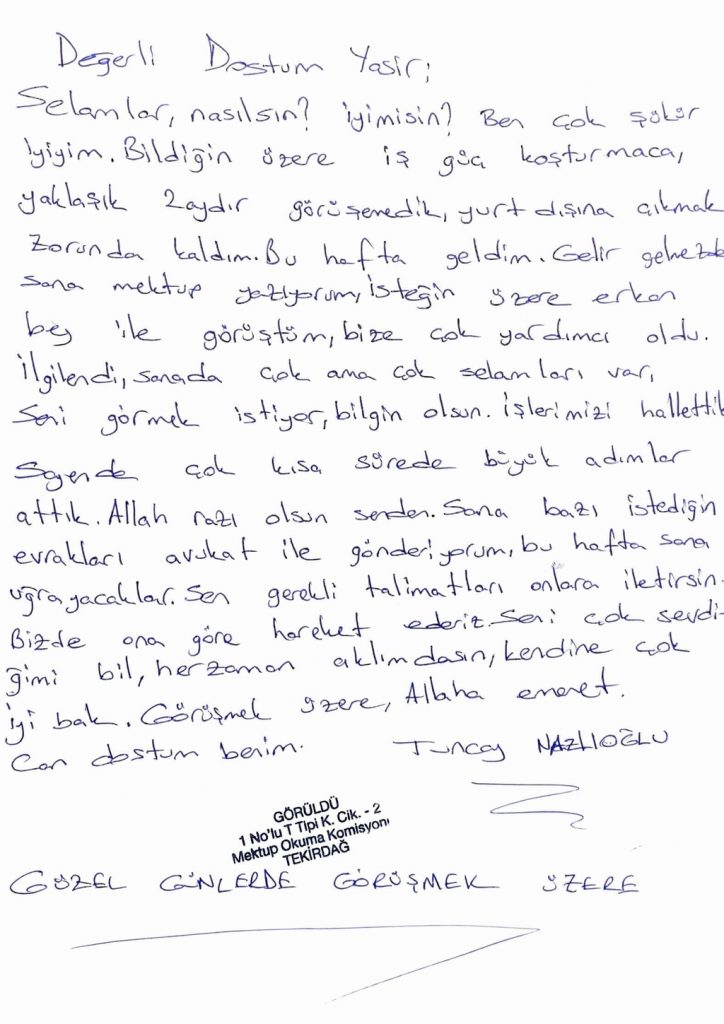 Sizden Gelenler Tuncay Nazlıoğlu