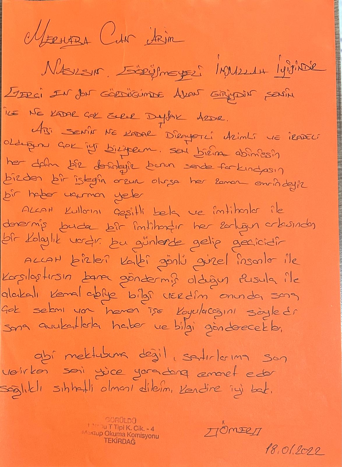 Sizden Gelenler Ömer